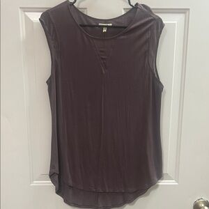 Maurices Elegant Sleeveless Top in Rich Mauve